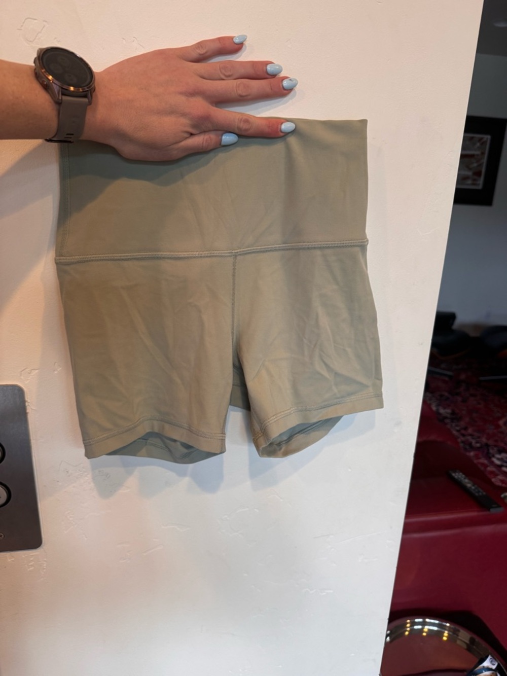lululemon athletica High-Rise Olive Bike Shorts